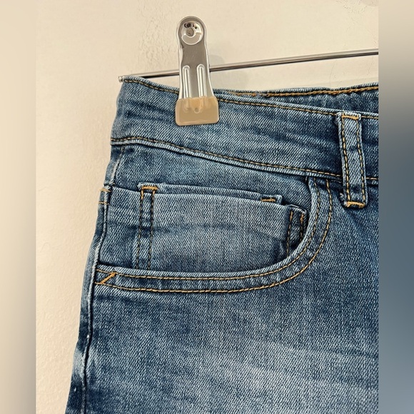 ZARA boys tube-cut denim jeans adjustable elastic, size 9 - Picture 4 of 9